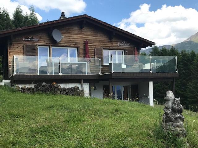 הוילה ואלבלה Chalet Casa Cresta - Top Of Lenzerheide - Bis 8 Personen מראה חיצוני תמונה